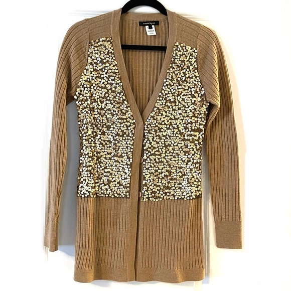 Sequin panel Cardigan - Picture 1 of 5